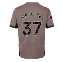 Tottenham Hotspur Micky van de Ven #37 Replica Third Shirt Ladies 2023-24 Short Sleeve